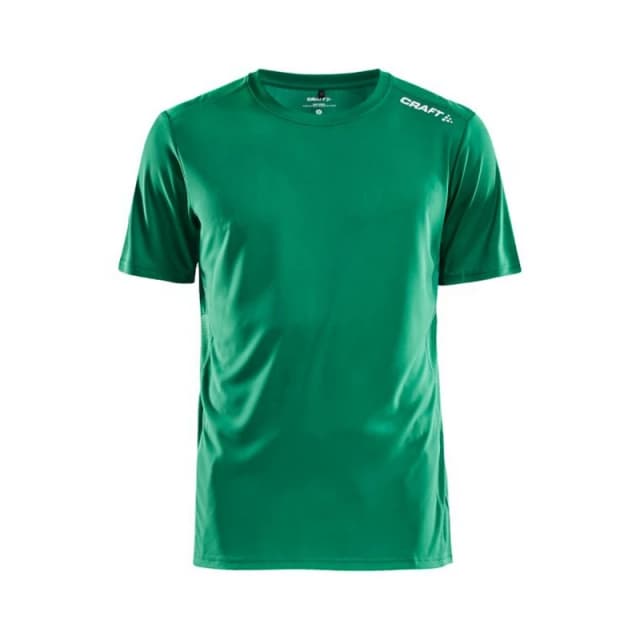 Craft CRAFT Men Rush Short-Sleeved T-Shirt in Emerald Size: Small Emerald S Male 5063425821174