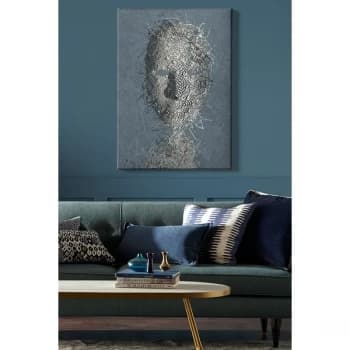 Kanvas Tablo (70 x 100) - 136 Multicolor Decorative Canvas Painting