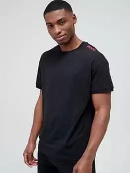 HUGO Bodywear Labelled Lounge T-Shirt - Black Size M Men