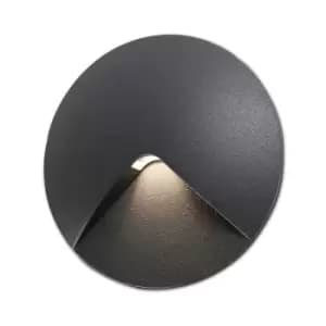 Faro Barcelona UVE LED Outdoor Wall Light - Dark Grey