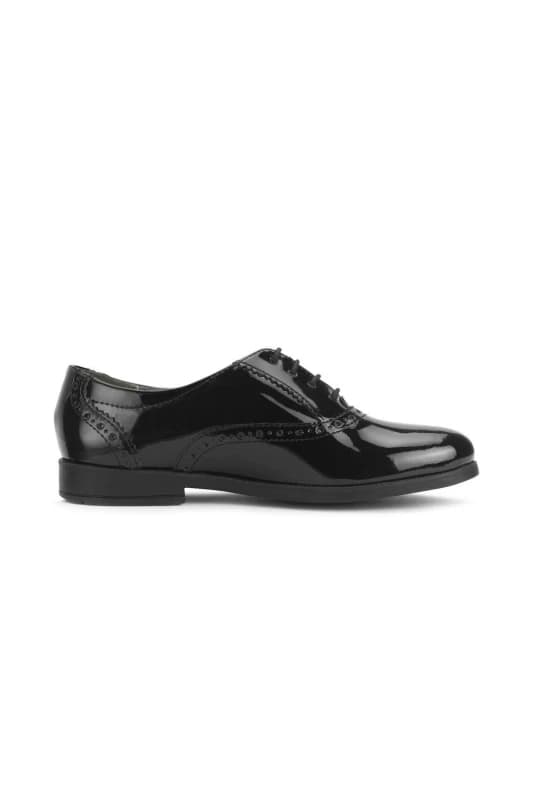 Start Rite Womens 'Hermione' Senior School Shoes in True Black Size: 5.5F True Black Female 5.5F