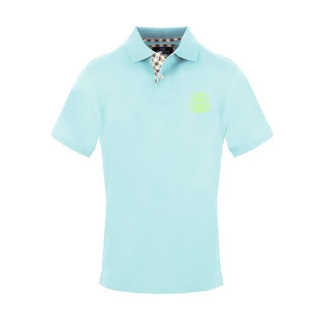 Aquascutum Mens Polo Short Sleeve Polo Shirt Short Sleeve Polos Small Blue 54286418350