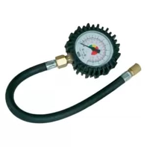 Silverline Tyre Dial Gauge 0 - 100psi (0 - 10bar) 282411