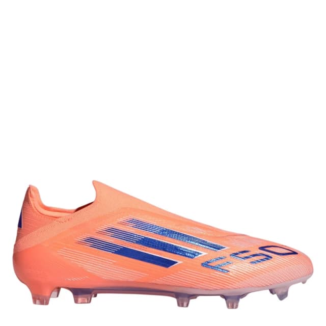 adidas F50 Elite Laceless Adults Firm Ground Football Boots Orange/Blue male 10 (44.7)