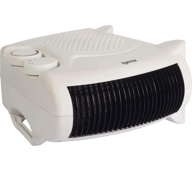 IGENIX IGHF01914W Portable Hot & Cool Fan Heater - White 5016368013410