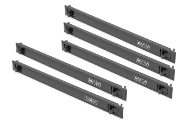 Digitus 1U blind cover. snap-in. for network and Server enclosures