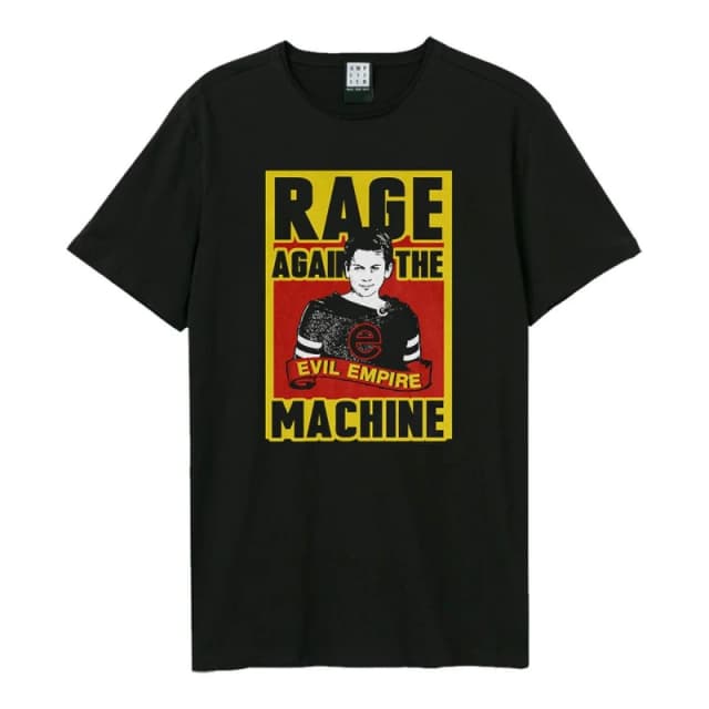 Amplified Amplified Men Evil Empire Rage Against the Machine T-Shirt in Black Size: X-Small Black XS Male 5063852069811