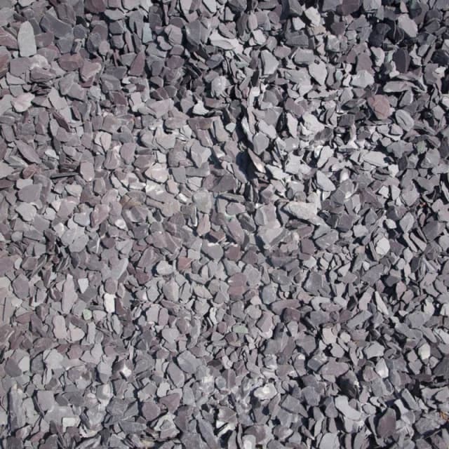 Buttercup Farm 20mm - Blue Slate Decorative Stone - Premium Aggregate BulkBag 850 Kg in Grey Grey Unisex