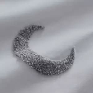 Home Crescent Tufted Twilight Duvet Cover Sets White King Size Bedding Bed Set Bedroom - White - Portfolio