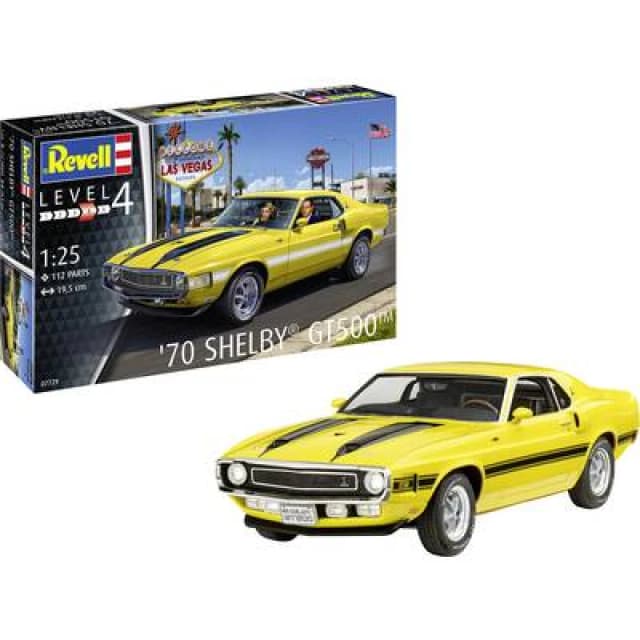 Revell Revell 07729 70 Shelby GT500 Model car assembly kit 1:25 07729