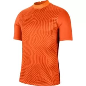 Nike Gardien Short Sleeve Goalkeeper T-Shirt Mens - Orange