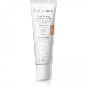 Avene Couvrance Fluid Coverage Foundation SPF 20 Shade 2.5 Beige 30ml