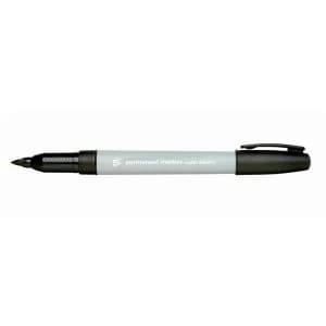 5 Star Office Permanent Marker Fine 0.8mm Line Black Pack 10