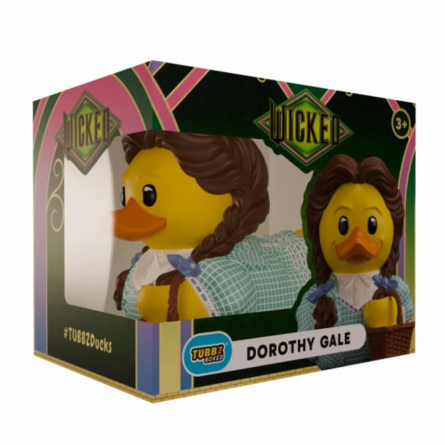 TUBBZ Boite Edition: Wicked - Dorothy Gale Figurine Canard Cosplay en Vinyle - Produit Officiel de Collection pour Les Fans de Wicked Dorothy Gale (Bo
