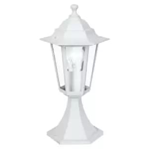 Netlighting Laterna 1 Light Outdoor Pedestal Light White IP44, E27
