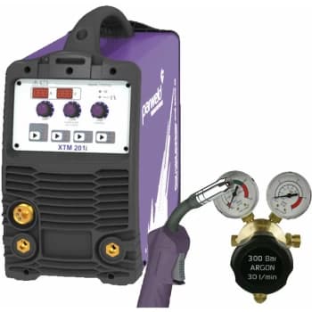 XTM 201I Single Phase MIG Inverter Welder Package - Parweld
