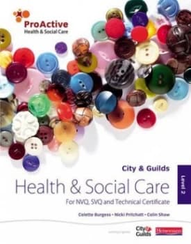 Proactive Health and Social Care Level 2 Candidate Book and Cdrom by Colette Burgess Book