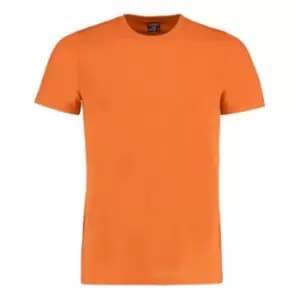 Kustom Kit Mens Superwash 60 Fashion Fit T-Shirt (2XL) (Bright Orange Marl)