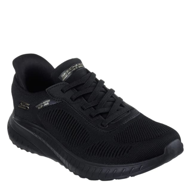 Skechers Slip-Ins: Bobs Sport Squad Chaos Slip On Runners 4 (37) Black 27366103240