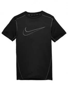 Nike Older Boys Dry Top Black Size L12 13 Years