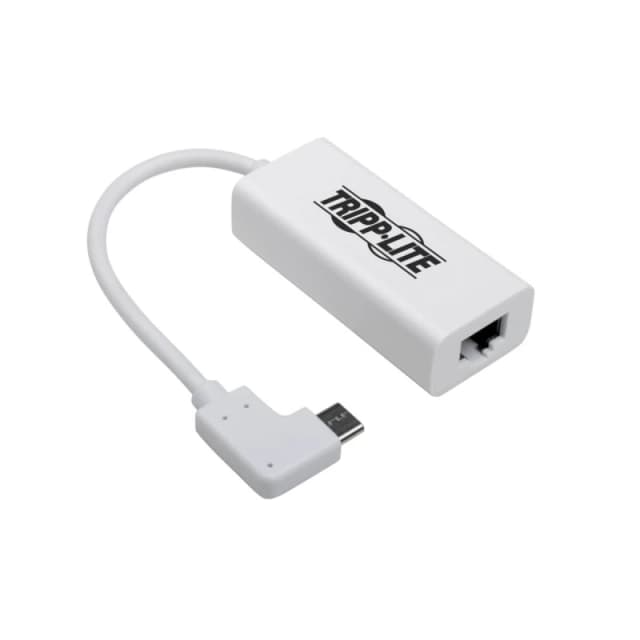 Tripp Lite U436-06N-GBW-RA USB-C to Gigabit Network Adapter with Right