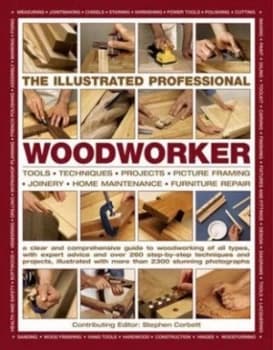 Illustrated Professional Woodworker by Stephen Corbett Paperback