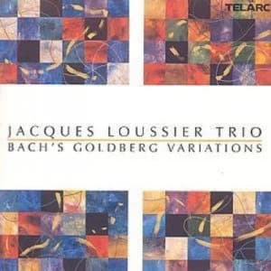 Jacques Loussier Trio BACHS GOLDBERG VARIATIONS by Jacques Loussier Trio CD Album
