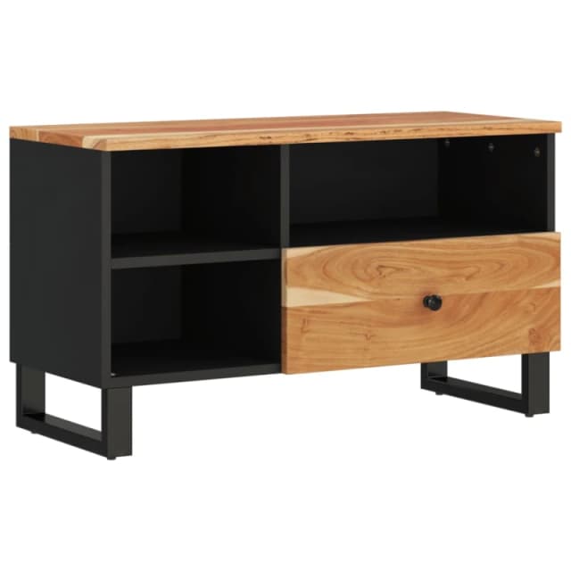 VIDAXL Vidaxl - tv Cabinet 80x33x46cm Solid Wood Acacia and Engineered Wood 8720845724788