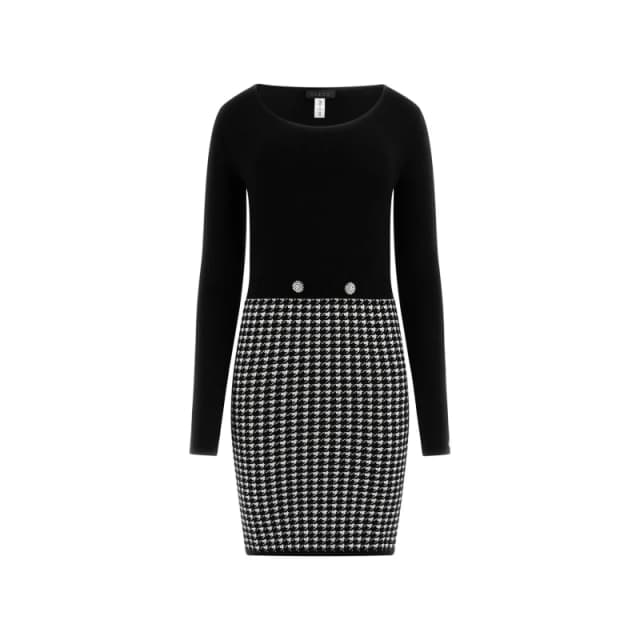 Guess Womens long sleeve dress Guess Gabriella Noir Female M
