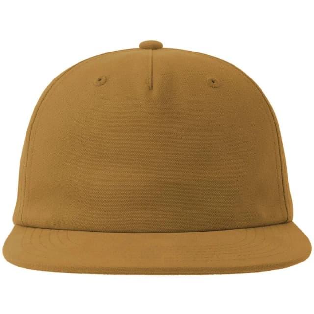 Atlantis Atlantis Men Cruz 5 Panel Snapback Cap in Mustard Mustard One Size Male 5063527553263