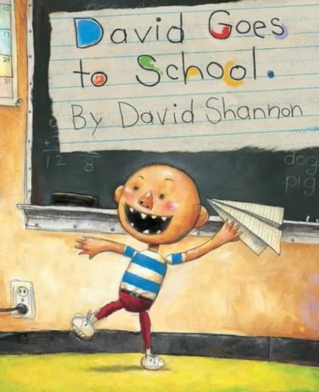 David Goes to School by David Shannon Hardback