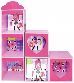 Liberty House Fashion Girl Stacked Storage Shelf