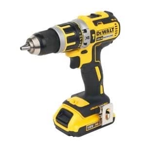 DEWALT XR 18V 2Ah Li-ion Cordless Combi drill 2 batteries DCD795D2-GB