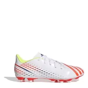 adidas Predator Edge.4 Flexible Ground Football Boots - White