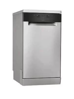 Whirlpool WSFE2B19XUKN Slimline Freestanding Dishwasher