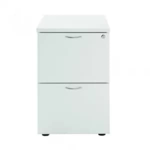 Jemini White 2 Drawer Filing Cabinet KF78666