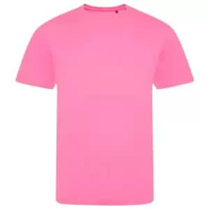 AWDis Unisex Adults Electric Tri-Blend T-Shirt (M) (Electric Pink)