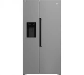 Beko HarvestFresh ASP34B32VPS 535L American Style Fridge Freezer