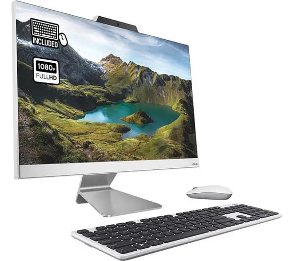 ASUS A3402 23.8" All-in-One PC - Intel Core i5, 1TB SSD, White 4711387198858
