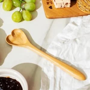 Sass & Belle Bamboo Heart Spoon