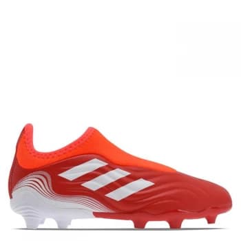 adidas Copa Sense .3 Laceless Junior FG Football Boots - Red/SolarRed