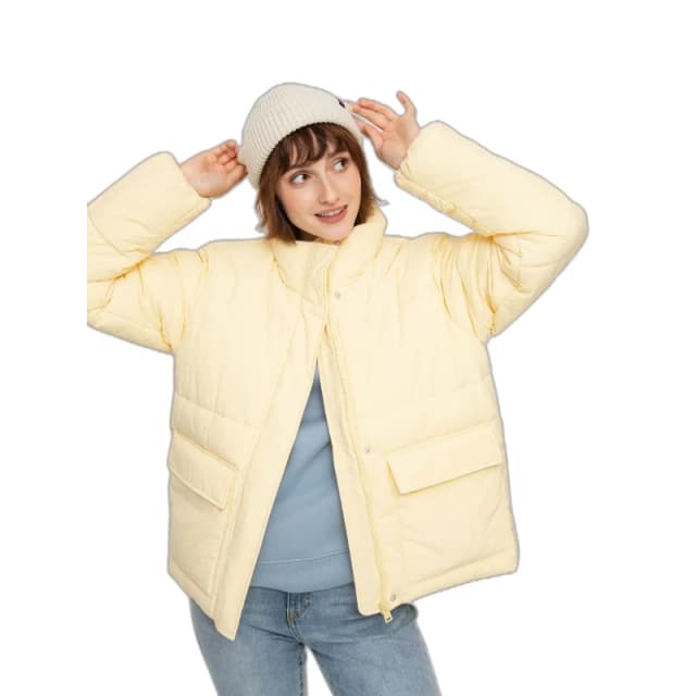 Champion Puffer Jacket Champion Rochester Outdoor Jaune Female XS