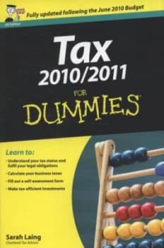 Tax 2010/2011 for Dummies by Sarah Laing Paperback