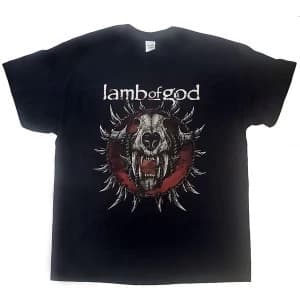 Lamb Of God - Radial Unisex Medium T-Shirt - Black