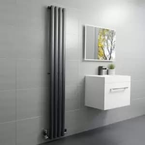 Anthracite Vertical Single Panel Radiator 1600 x 240mm - Margo