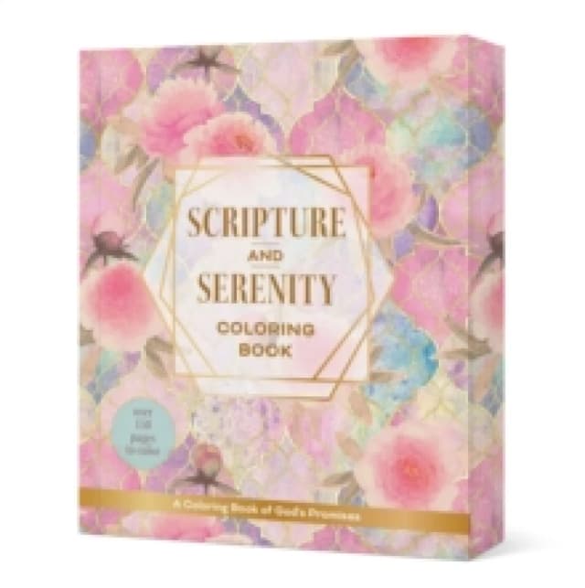 Scripture & Serenity Coloring Book. Paperback. By Editors of Chartwell Books Books