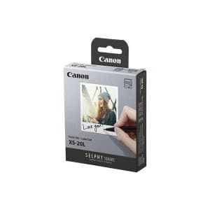 Canon XS-20L 2.7" x 2.7" Square Photo Paper for QX10 Printer - 20 Shots