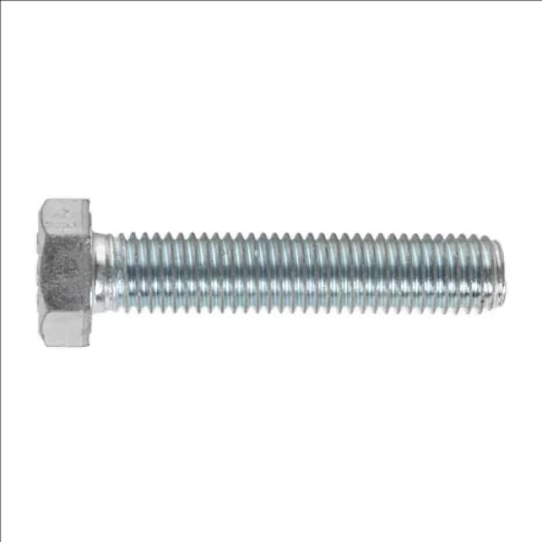 Genuine SEALEY SS1470 HT Setscrew M14 x 70mm 8.8 Zinc DIN 933 Pack of 10