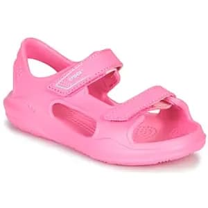 Crocs SWIFTWATER EXPEDITION SANDAL K Girls Childrens Sandals in Pink - Sizes 11 kid,13 kid,1 kid,3 kid,8 toddler,7 toddler,9 toddler,10 kid,12 kid,6 t