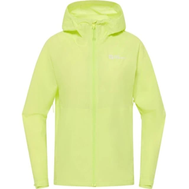 Jack Wolfskin Womens JW Prelight Lightweight Waterproof Jacket Cool Matcha female 10 (S)
